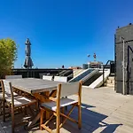 Am Kudamm Mit Dachterrasse, Pool Und Sauna 베를린