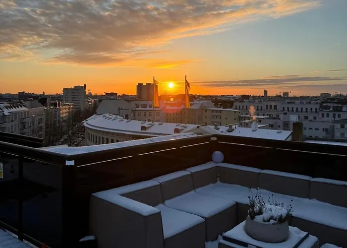 Апартаменты Am Kudamm Mit Dachterrasse, Pool Und Sauna *