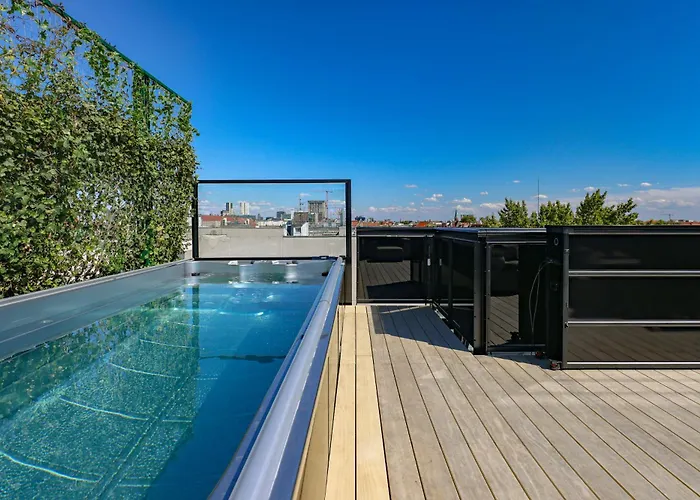 Am Kudamm Mit Dachterrasse, Pool Und Sauna Apartament Berlin
