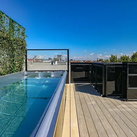 Am Kudamm Mit Dachterrasse, Pool Und Sauna アパート ベルリン