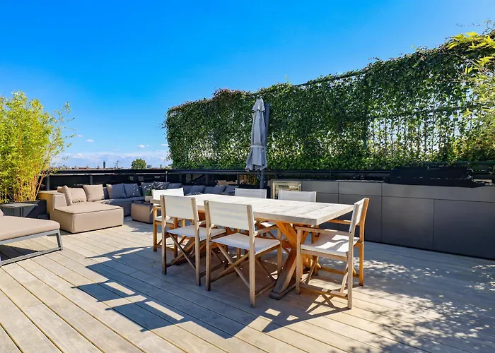 Am Kudamm Mit Dachterrasse, Pool Und Sauna 公寓 柏林